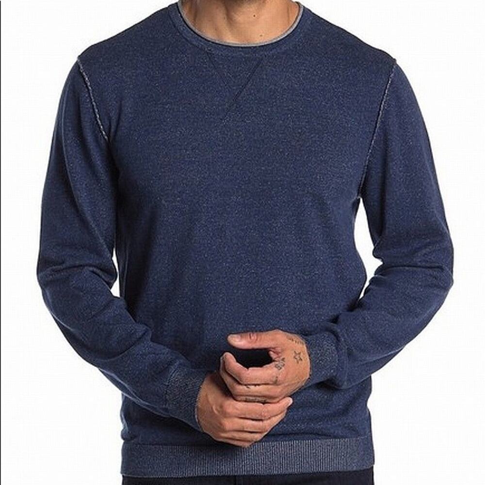 Heritage Report Collection Navy Blue Sweater XL Extra Large Pullover NEW Men's